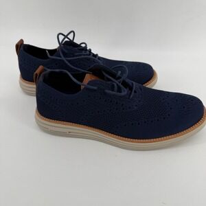 Cole Haan OG Remastered Stitchlite Oxford Marine Blue Mens 9.5 C41650 Wingtip